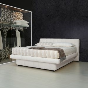 LETTO MATRIMONIALE CON CONTENITORE “BORA”
