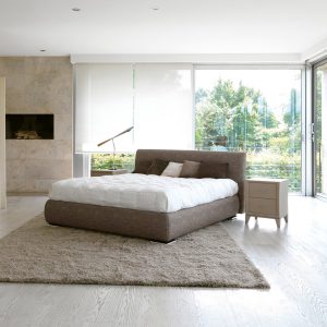 LETTO MATRIMONIALE CON CONTENITORE “FUN”