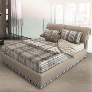LETTO MATRIMONIALE CON CONTENITORE “HUBLOT”