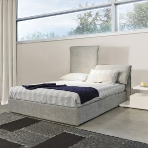 LETTO MATRIMONIALE CON CONTENITORE “LEOPARD”