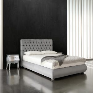 LETTO MATRIMONIALE CON CONTENITORE “MOMA”