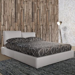 LETTO MATRIMONIALE CON CONTENITORE “MOOVE”