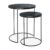 TAVOLINO DI SERVIZIO “NESTING CHARCOAL” 20703