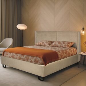 LETTO MATRIMONIALE CON CONTENITORE “EARS”